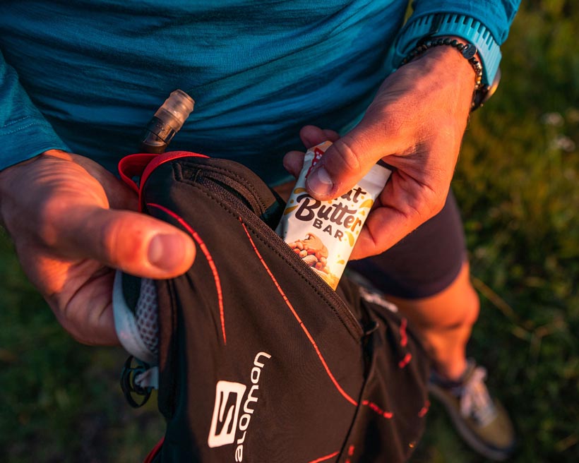 snack per il trail running